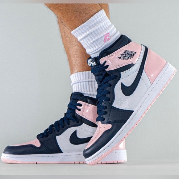 Air Jordan shoes size 12 for men and women color bubble gum